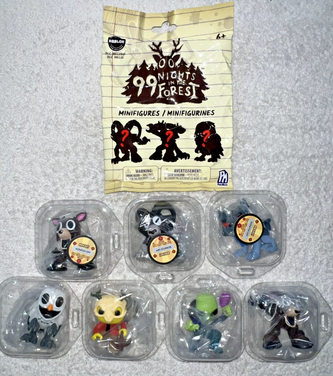user_c7d7d101yukiemon TOYナイトボックス 4点 ROBLOX 99 NIGHTS IN THE FOREST MINIFIGURES SET OF 7 INCLUDES DLC
