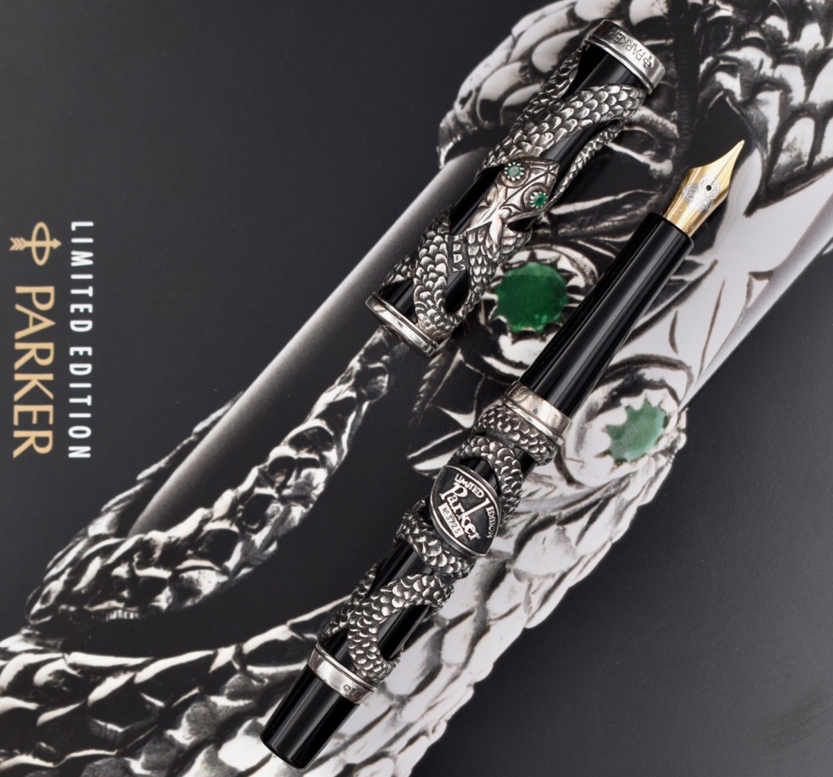 PARKER 1997 Snake Limited Edition 5000 Sterling Silver .925