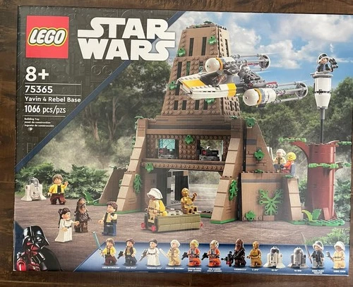 LEGO Star Wars YAVIN 4 REBEL BASE 75365 Solo Skywalker Leia R2-D2 SEALED New