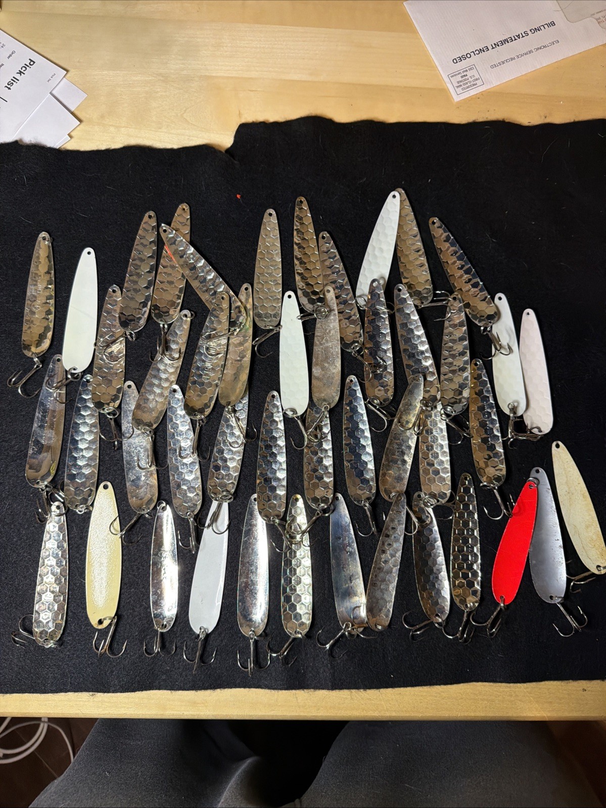 SILVER STREAKS SPOONS SALMON & LAKE TROUT STANDARD ASSORTMENT (46) - Image 2