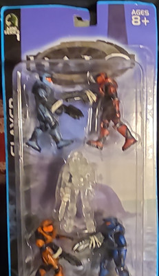 Joyride Studios Halo Action Figure Collection Boxed Multicolor Video Game