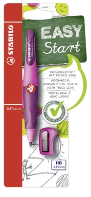 Ergonomic Mechanical Pencil EASYergo 3.15 - Right-Handed - Pink/Lilac + Sharp...