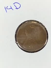 1914 D Lincoln Cent Rare Key Date Penny --1c Good Details