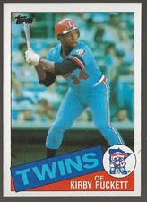 1985 Topps #536 Kirby Puckett - Rookie Card (RC)