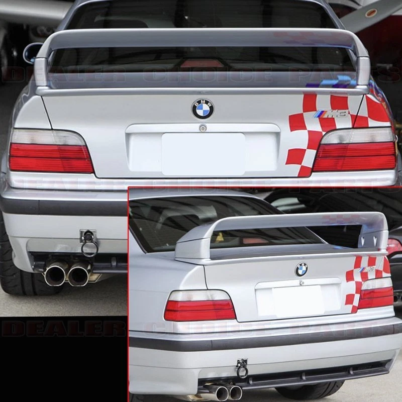 1992-1995 1996 1997 1998 BMW e36 94-99 M3 LTW estilo alto 4p maletero ala sin pintar Foto 2 de 4