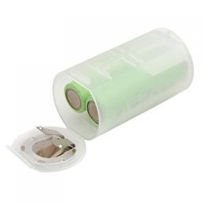 Portable Size Size D Battery Adapters Converter Cases Transparent