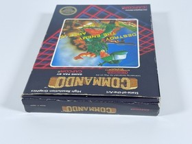 Commando (Nintendo Nes) Game & Box Authentic & Tested