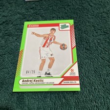 Andrej Kostic & Melvin Ajinca Rated Prospect Neon Green /25 2024-25  EuroLeague