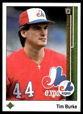 1989 Upper Deck Tim Burke Montreal Expos #456
