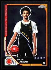 2025 Topps Chrome McDonald's - Base - #3 Nate Ament
