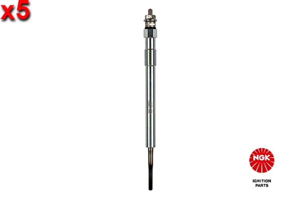 NGK 5x Glow Plug For CITROEN Jumper FORD PEUGEOT Boxer RENAULT 06-18 9675680980