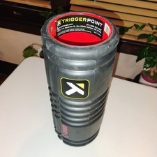 TriggerPoint GRID X Foam Roller 13  Extra Firm Massage Roller Black/Red