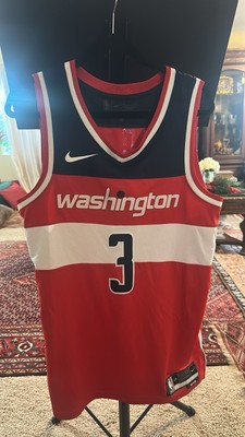 Nike Bradley Beal Washington Wizards NBA Swingman Basketball Jersey Size Large