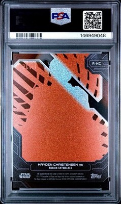 2024 Topps Star Wars Autograph Hayden Christensen Auto /25 PSA 10