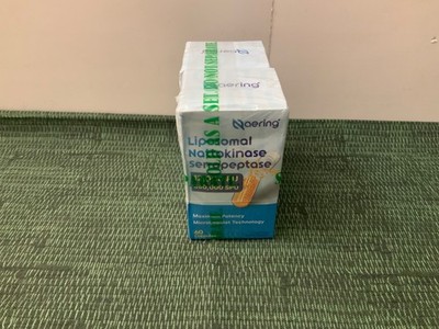 Liposomal Nattokinase 12,000 FU Serrapeptase 360,000 SPU Enzyme-Double Pack of 2