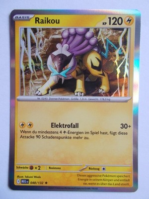 Pokemon Karten Mega-Entwicklung 48/132 Raikou