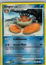 Kingler 20/106 Rare Great Encounters Pokemon Reverse Holo Moderately Played on eBay
