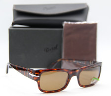 NEW PERSOL P 3326-S 24/57 HAVANA POLARIZED AUTHENTIC FRAMES SUNGLASSES 54-21