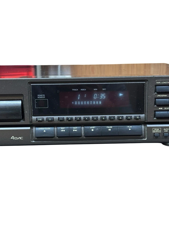 CD Player Technics SL-PG300 MASH 4DAC – Testado Funcionando - Imagem 3 de 4