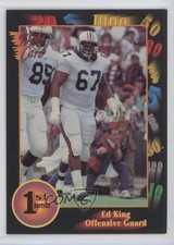 1991 Wild Card Draft Ed King #81 Rookie RC 1i3. rookie card picture