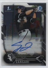 2016 Bowman Chrome Prospects Auto Corey Zangari #BCAP-CZ Auto c6h