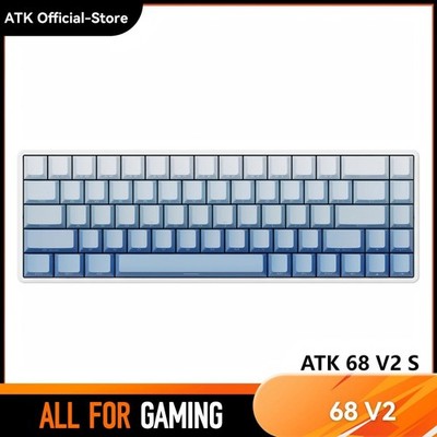 ATK 68 V2 S Hall Effekt Gaming Tastatur - 65% CNC Aluminium 8KHz RT 0,01mm RGB
