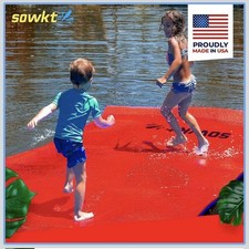 Aqua Lily Pad Floating Mat