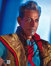 JEFF GOLDBLUM signed (THOR RAGNAROK) Grandmaster 8X10 photo BECKETT BT78187 JEFF GOLDBLUM signed (THOR RAGNAROK) Grandmaster 8X10 photo BECKETT BT78187