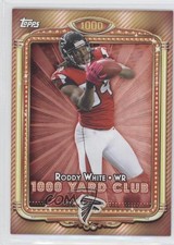 2013 Topps 1000 Yard Club Roddy White #15 9qi