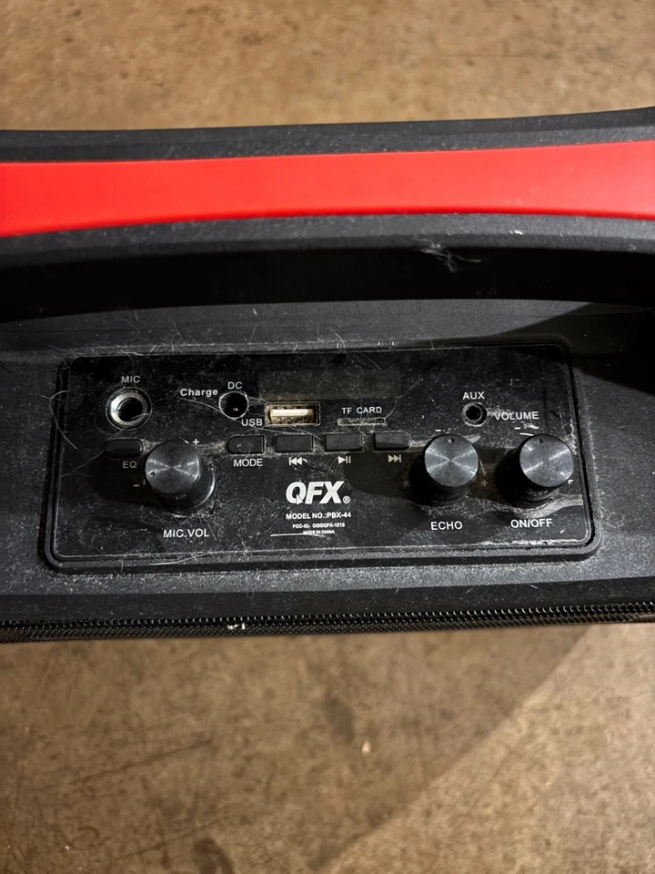 QFX PBX44 Portable Bluetooth Speaker - Image 2 of 4