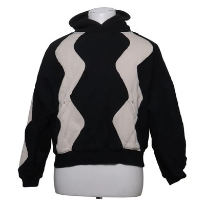 WRSTBHVR Studio, Kapuzenpullover, Größe: S, Schwarz/Beige, Baumwolle #eJd