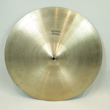 Vintage Avedis Zildjian 18" Medium Crash 70's 80's Hollow Logo 1660g Great Cond.