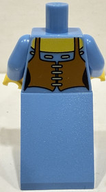 LEGO Castle Kingdoms Peasant Maiden Minifigure Cas490 7189 Mill Raid