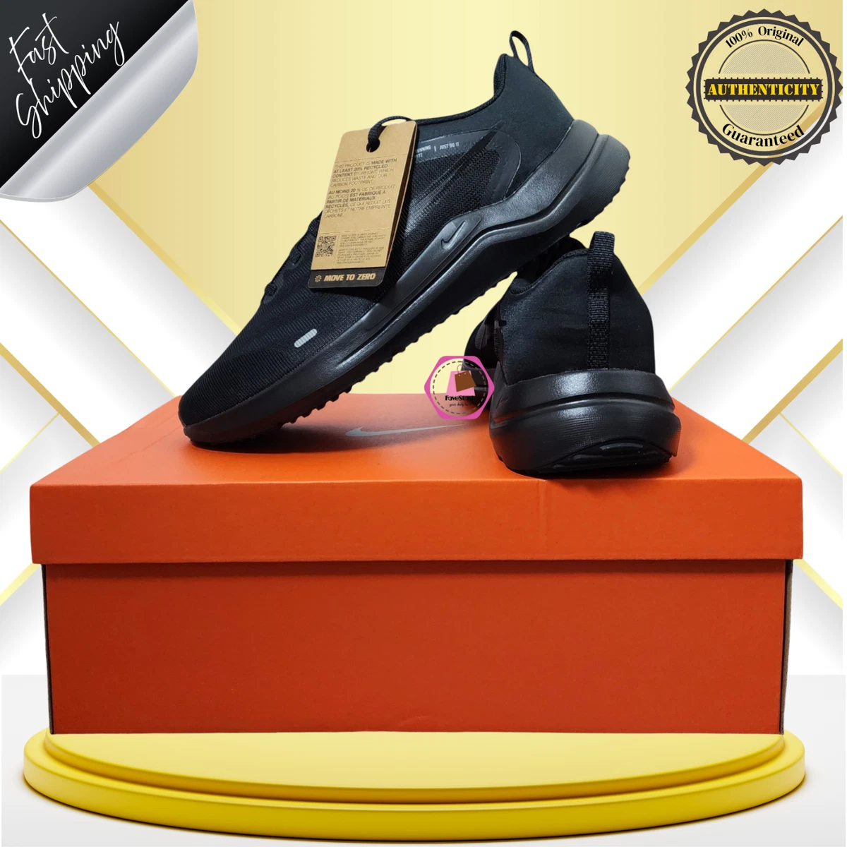 Las mejores ofertas en Nike Downshifter 7 4E Wide Black | eBay