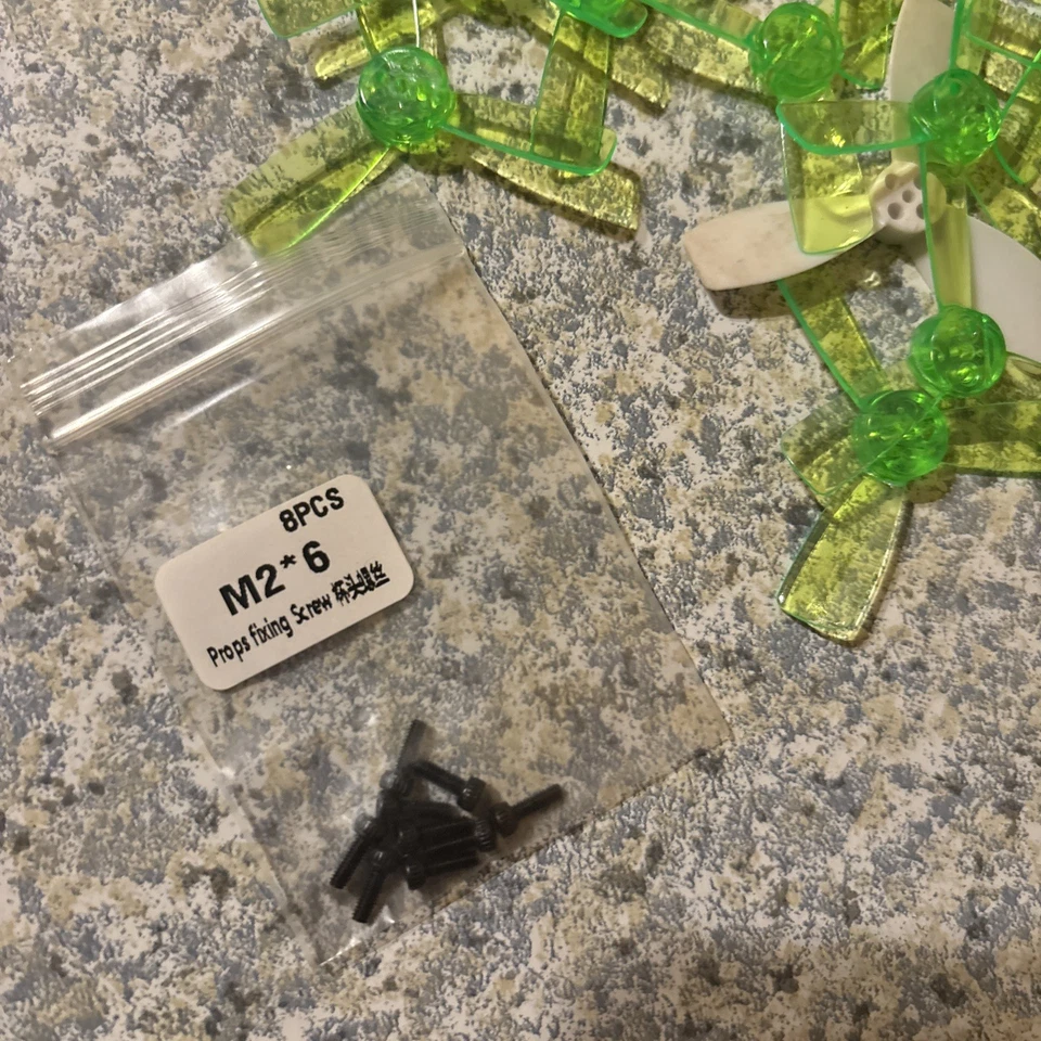 Hélices Blade Torrent 110 verde y blanco Foto 2 de 2