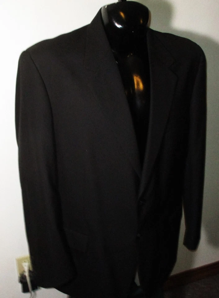 Traje GEORGE Negro 2 Piezas Hombre Talla 48 Largo, 35X34 Foto 4 de 4