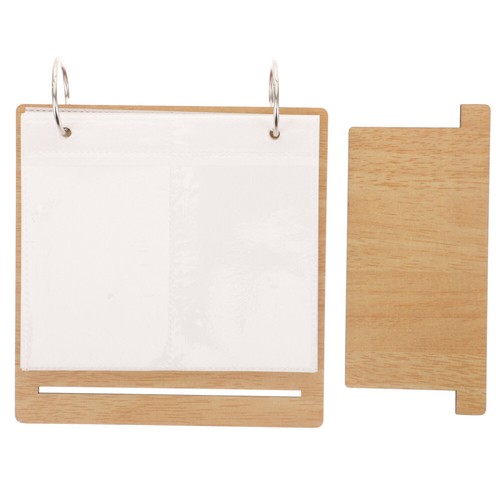 Nail Art Display Stand Photo Album with Pockets Mini Frame for Photos Office - Picture 11 of 12