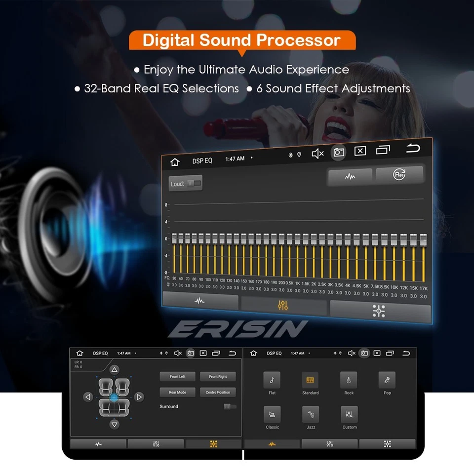 8-Core Android 14 Car Stereo Head Unit 4G DVD for Audi A4 S4 RS4 8E 8F Seat Exeo - Image 4 of 4