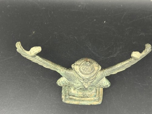 Antique Brass Garuda Buddhism Statue, 4 1/8" tall - Picture 6 of 9