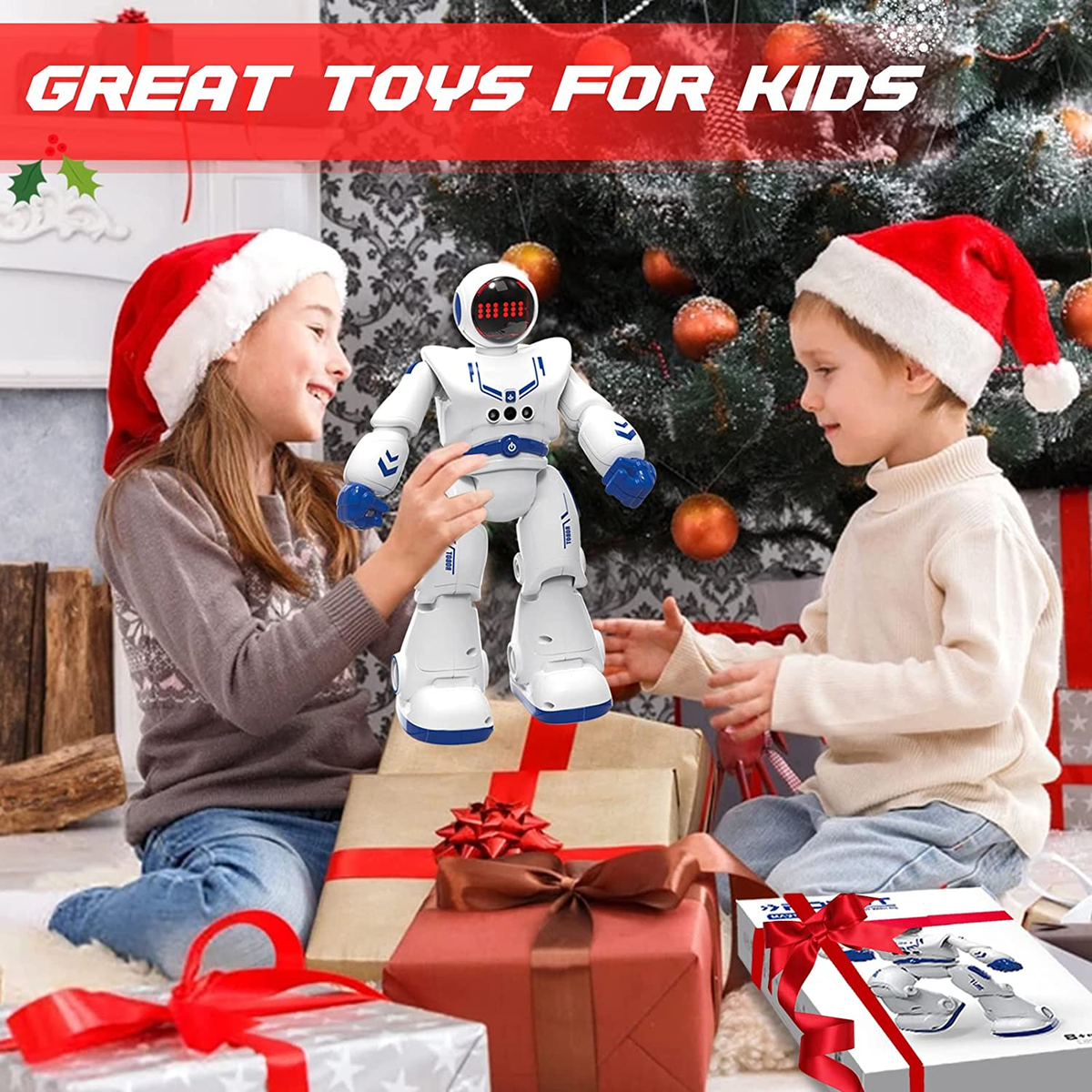 GILOBABY Intelligent Roboter Spielzeug Für Kinder, Produktbild-Vorschau 7