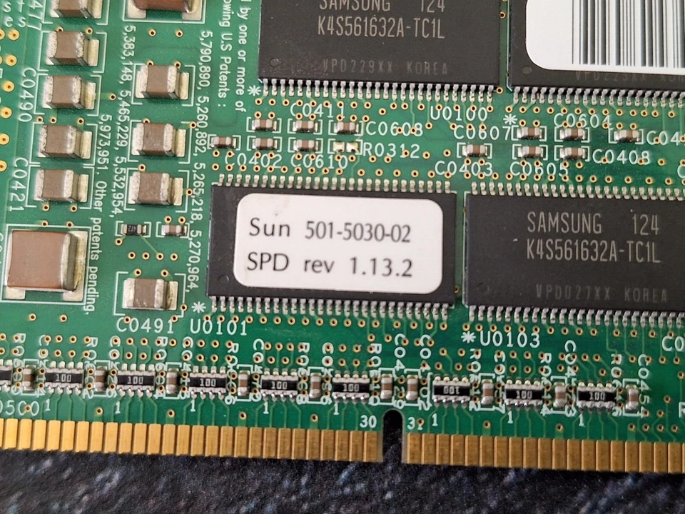 Sun - 512 MB SDRAM - Memoria Server - 501-5030-02 - Usato - Immagine 2 di 4