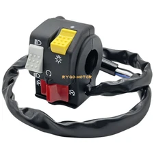 Left Handlebar Light/Kill/Start Switch For Honda ATC200X ATC250R 1983-1985 1986