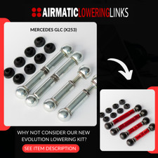 MERCEDES GLC SUV & Coupe X253 C253 Luftfeder Tieferlegungs-Links Kit MERCEDES GLC SUV & Coupe X253 C253 Luftfeder Tieferlegungs-Links Kit