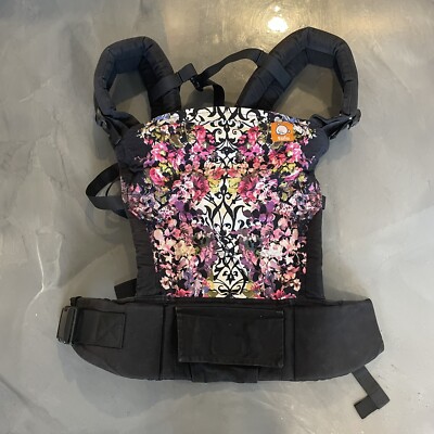 Tula Cotton Baby Toddler Carrier Midnight Garden Standard Size 15-405lbs