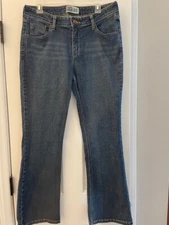 Levi Strauss Signature Low Rise Bootcut Jeans Misses Size 12 Medium