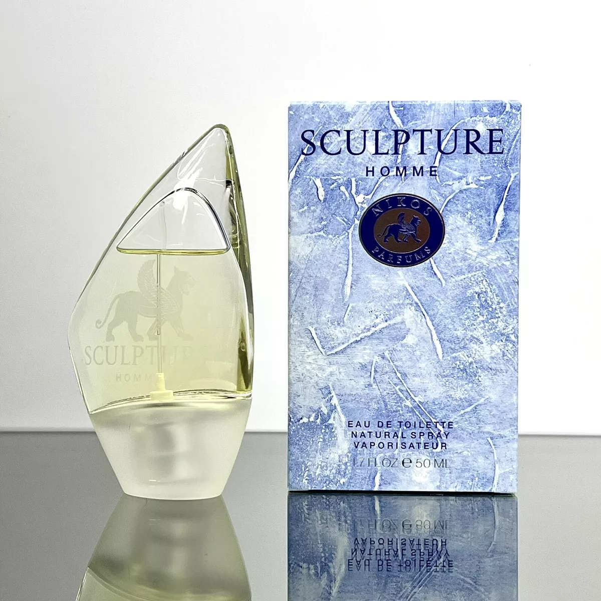SCULPTURE by NIKOS PARFUMS Men Cologne 1.7oz 50ml EDT spray