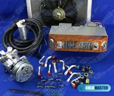 Universal A/C Kit 406-1W Evaporator Heat & Cold w/ Condenser - 2A-V Belt
