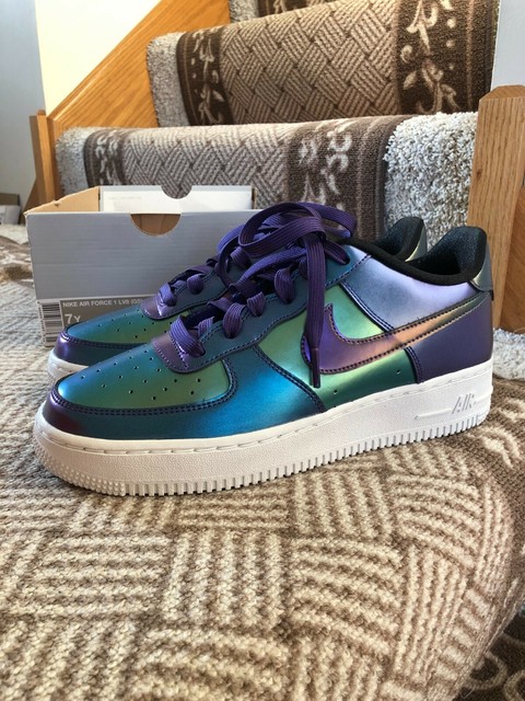 Nike Air Force 1 Lv8 (gs) Shoes Size 7y Court Purple Style 849345 500 for sale online | eBay