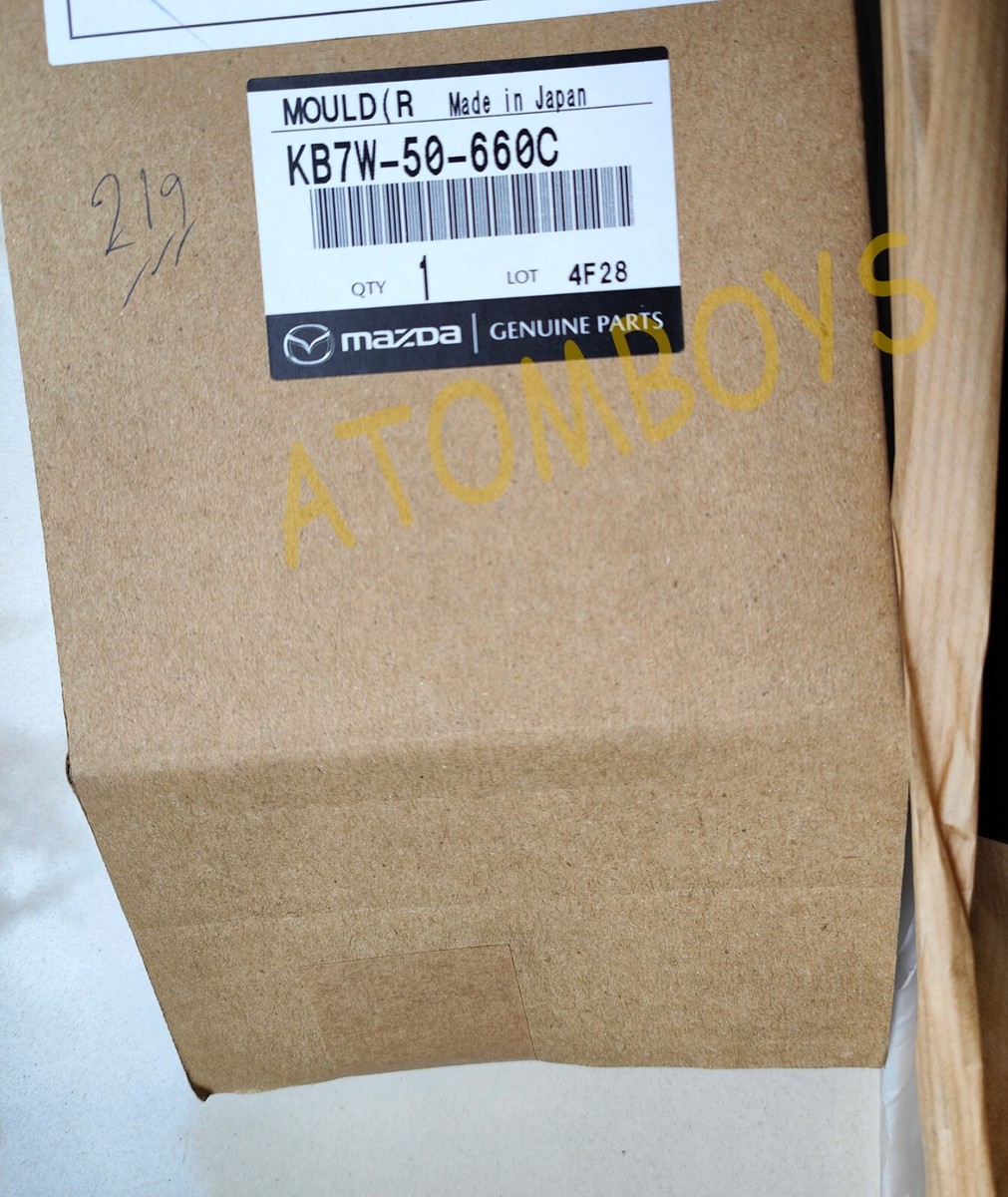 OEM Mazda CX-5 KB7W-50-660C Rear Passenger Side Window Sweep Belt