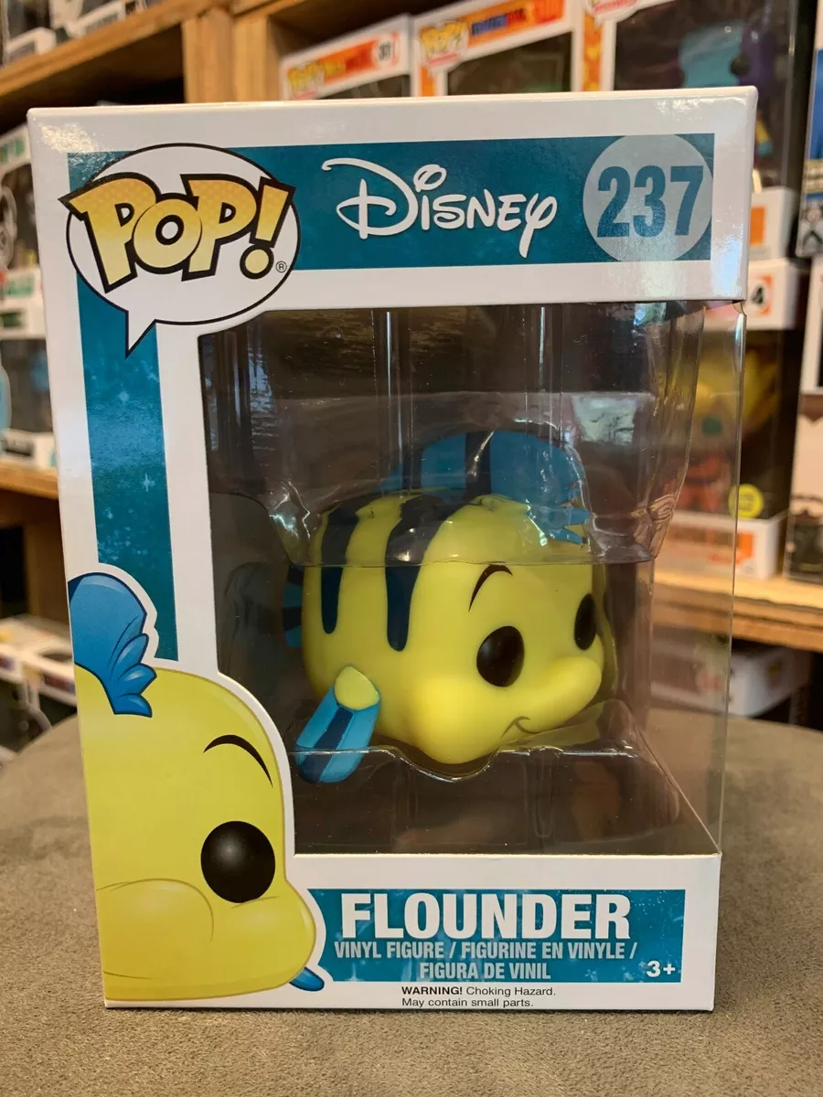 Pop Disney The Little Mermaid Flounder Funko Pop Vinyl EXPERT